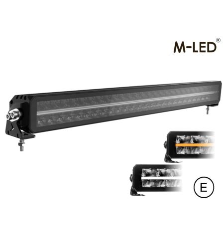 LED bar - M-Led - Hero - 31.8" - 80.7cm - Positielicht Wit/Amber - Spot