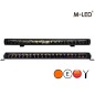 LED Light bar - M-Led - Sergeant Specialist - Edgeless - 20.6" - 52.2cm - Full Options - Position light White/Amber - 1 flash pattern - Driving Spot Combo LED Light bar - M-Led - Sergeant Specialist - Edgeless - 20.6" - 52.2cm - Full Options - Position light White/Amber - 1 flash pattern - Driving Spot Combo