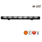 LED Light bar - M-Led - Sergeant Specialist - Edgeless - 20.6" - 52.2cm - Full Options - Position light White/Amber - 1 flash pattern - Driving Spot Combo LED Light bar - M-Led - Sergeant Specialist - Edgeless - 20.6" - 52.2cm - Full Options - Position light White/Amber - 1 flash pattern - Driving Spot Combo