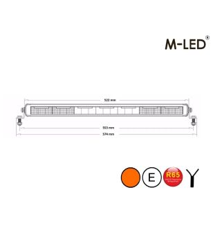 LED-ramp - Ledson - Epix 37 - Slim - 37.1" - 94.3cm - Powerboost - Driving
