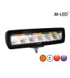 Arbeitsbeleuchtung - M-Led - Sergeant - Randlos - 6.2" - 15.7cm - Dark Look - Wide