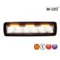 Work light - M-Led - Sergeant - Edgeless - 6.2" - 15.7cm - Dark Look - 1 flash pattern - Wide Work light - M-Led - Sergeant - Edgeless - 6.2" - 15.7cm - Dark Look - 1 flash pattern - Wide
