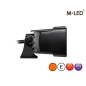 Arbeitsbeleuchtung - M-Led - Sergeant - Randlos - 6.2" - 15.7cm - Dark Look - 1 Blinkmuster - Wide Arbeitsbeleuchtung - M-Led - Sergeant - Randlos - 6.2" - 15.7cm - Dark Look - 1 Blinkmuster - Wide