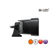Arbeitsbeleuchtung - M-Led - Sergeant - Randlos - 6.2" - 15.7cm - Dark Look - Wide
