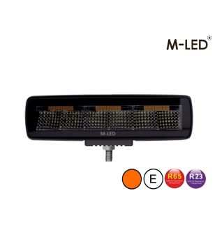 Arbeitsbeleuchtung - M-Led - Sergeant - Randlos - 6.2" - 15.7cm - Dark Look - Wide