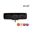 Arbeitsbeleuchtung - M-Led - Sergeant - Randlos - 6.2" - 15.7cm - Dark Look - Wide