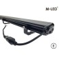LED bar - M-Led - Gladiator - 21.5" - 54.5cm - Positielicht Wit/Amber/Geel - Driving LED bar - M-Led - Gladiator - 21.5" - 54.5cm - Positielicht Wit/Amber/Geel - Driving