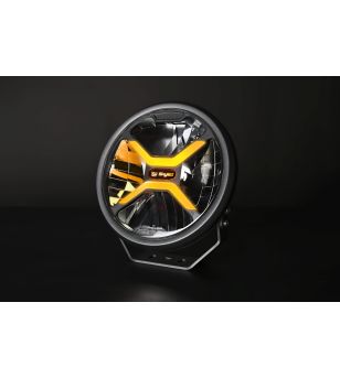 Driving light - Skyled - Crux 9X - 8.7" - 22cm - Smoke - Position light White/Amber - Driving