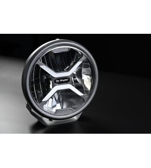Driving light - Skyled - Crux 9X - 8.7" - 22cm - Smoke - Position light White/Amber - Driving
