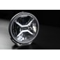 Driving light - Skyled - Crux 9X - 8.7" - 22cm - Smoke - Position light White/Amber - Driving