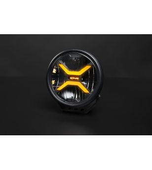 Verstraler - Skyled - Crux 7X - 6.7" - 17cm - Smoke - Positielicht Wit/Amber - Driving