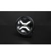 Extraljus - Skyled - Crux 7X - 6.7" - 17cm - Smoke - Positionsljus Vit/Bärnsten - Driving 