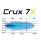 Verstraler - Skyled - Crux 7X - 6.7" - 17cm - Smoke - Positielicht Wit/Amber - Driving