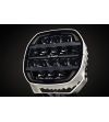 Extraljus - Skyled - Maoi 9X - 8.7" - 22cm - Vit - Smoke - Positionsljus Vit/Bärnsten - Driving