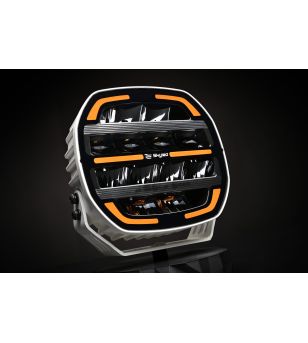 Verstraler - Skyled - Maoi 7X - 6.7" - 17.1cm - Wit - Smoke - Positielicht Wit/Amber - Driving