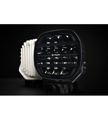 Driving light - Skyled - Maoi 9X - 8.7" - 22cm - Smoke - Position light White/Amber - Driving