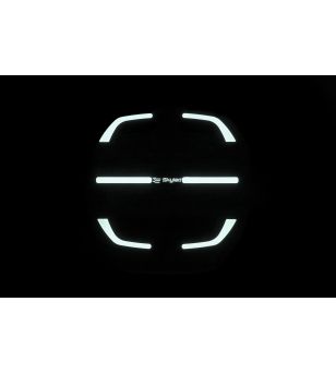 Driving light - Skyled - Maoi 9X - 8.7" - 22cm - Smoke - Position light White/Amber - Driving