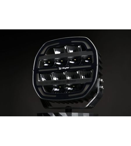 Driving light - Skyled - Maoi 7X - 6.7" - 17.1cm - Smoke - Position light White/Amber - Driving
