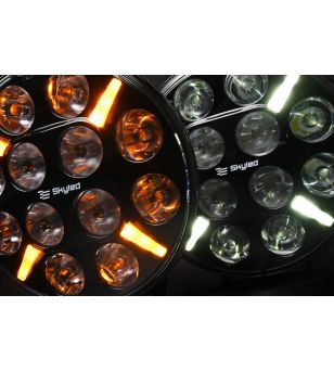 Driving light - Skyled - Jupiter+ 9X - 8.6" - 21.8cm - Position light White/Amber - Driving