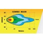 Extraljus - Skyled - Cosmo 7X - 7.1" - 18cm - Smoke - Positionsljus Vit/Bärnsten - Driving Extraljus - Skyled - Cosmo 7X - 7.1" - 18cm - Smoke - Positionsljus Vit/Bärnsten - Driving