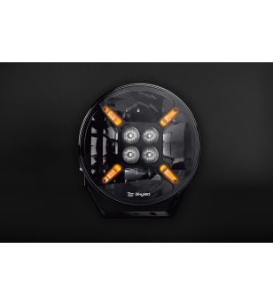 Driving light - Skyled - Cosmo 9X - 8.6" - 21.8cm - Smoke - Position light White/Amber - Driving
