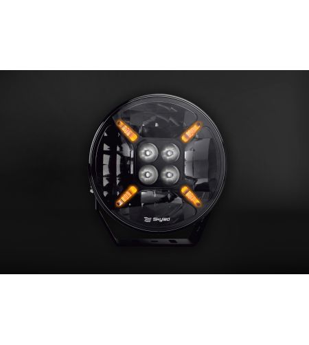 Verstraler - Skyled - Cosmo 9X - 8.6" - 21.8cm - Smoke - Positielicht Wit/Amber - Driving