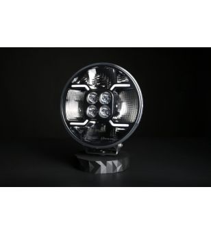 Extraljus - Skyled - Cosmo 9X - Dynamic - 8.7" - 22cm - Smoke - Positionsljus Vit/Bärnsten - Driving 