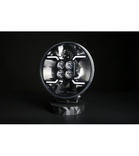 Driving light - Skyled - Cosmo 9X - Dynamic - 8.7" - 22cm - Smoke - Position light White/Amber - Driving