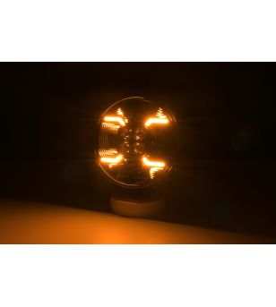 Driving light - Skyled - Cosmo 9X - Dynamic - 8.7" - 22cm - Smoke - Position light White/Amber - Driving