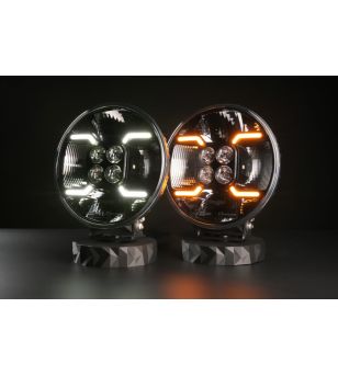 Verstraler - Skyled - Cosmo 9X - Dynamic - 8.7" - 22cm - Smoke - Positielicht Wit/Amber - Driving