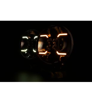 Verstraler - Skyled - Cosmo 9X - Dynamic - 8.7" - 22cm - Smoke - Positielicht Wit/Amber - Driving