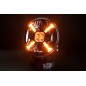 Extraljus - Skyled - Cosmo 9X - Flash - 9" - 22.8cm - Smoke - Positionsljus Vit/Bärnsten - 1 blixtmönster - Driving - Extraljus - Skyled - Cosmo 9X - Flash - 9" - 22.8cm - Smoke - Positionsljus Vit/Bärnsten - 1 blixtmönster - Driving -