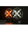 Verstraler - Skyled - Cosmo 9X - Flash - 9" - 22.8cm - Smoke - Positielicht Wit/Amber - 1 flitspatroon - Driving