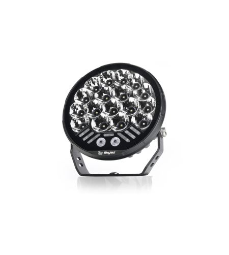 Extraljus - Skyled - Dorado 9X - 8.5" - 21.6cm - Positionsljus Vit/Bärnsten - 1 blixtmönster - Driving -