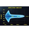 Extraljus - Skyled - Dorado 9X - 8.5" - 21.6cm - Positionsljus Vit/Bärnsten - 1 blixtmönster - Driving -
