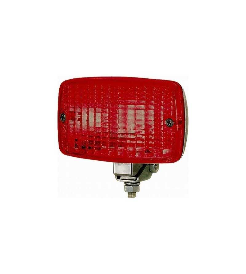 Rückleuchte - Hella - 4.9" - 12.4cm - Nebel - 12V-24V 