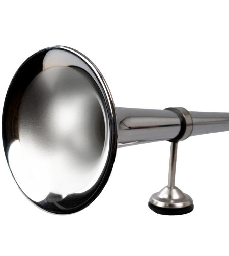 Lufthorn - Nedking - The Sound of Grover - Trichteröffnung 180mm - 37.4" - 95cm - Messing verchromt 