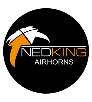 Lufthorn - Nedking - The Sound of Grover - Trattöppning 180 mm - 37.4" - 95cm - Mässing Förkromad - 