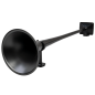 Air Horn - Hadley - Black 8 - Bell flare 185mm - 37.4" - 95cm - Black matte