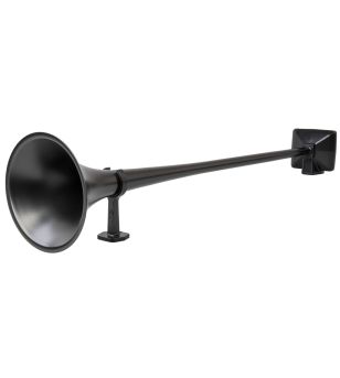 Air Horn - Hadley - Black 8 - Bell flare 185mm - 37.4" - 95cm - Black matte