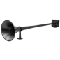 Air Horn - Hadley - Black 8 - Bell flare 185mm - 37.4" - 95cm - Black matte