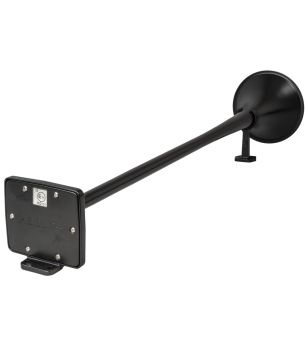 Air Horn - Hadley - Black 8 - Bell flare 185mm - 37.4" - 95cm - Black matte