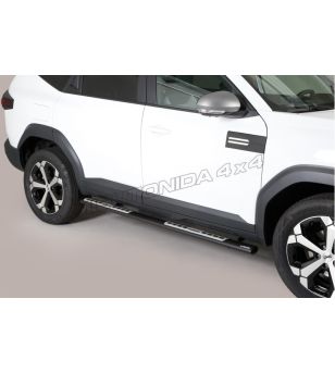 Sidebars - Misutonida - Design - Oval - Zwart mat - Set - Dacia - Bigster - 2025+