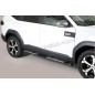 Sidebars - Misutonida - Design - Oval - Zwart mat - Set - Dacia - Bigster - 2025+
