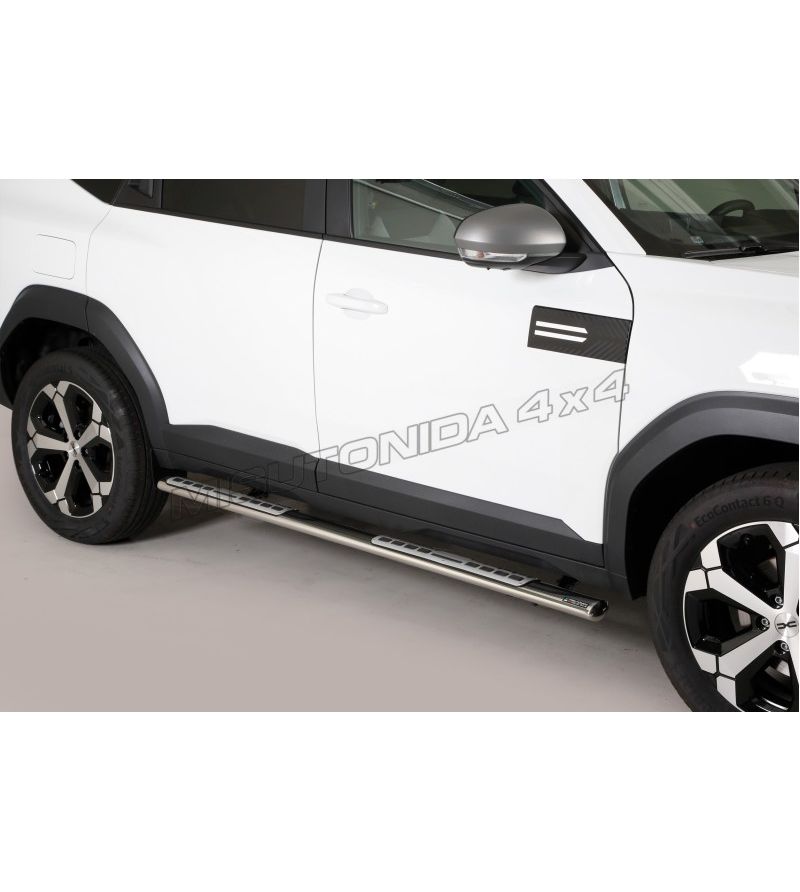 Seitenschutzbügel - Misutonida - Design - Oval - Satz - Dacia - Bigster - 2025+ Seitenschutzbügel - Misutonida - Design - Oval - Satz - Dacia - Bigster - 2025+
