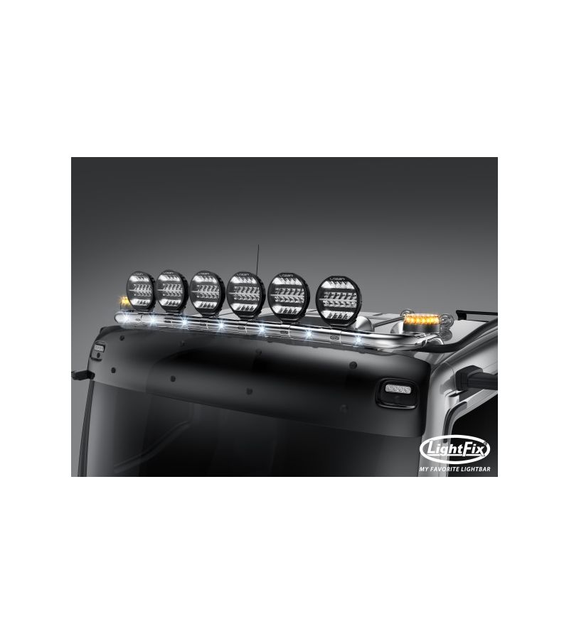 Takbåge - Lightfix - Sky-light - Förkablad - Högblankt rostfritt stål - MAN - TGS/TGX - GN/L/M/NN/TN/XL - 2020+ Takbåge - Lightfix - Sky-light - Förkablad - Högblankt rostfritt stål - MAN - TGS/TGX - GN/L/M/NN/TN/XL - 2020+