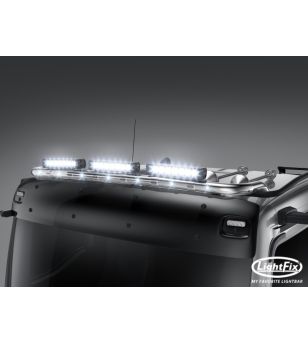 Dakbeugel - Lightfix - Sky-light - Voorbekabeld - Hoogglans RVS - MAN - TGS/TGX - GN/L/M/NN/TN/XL - 2020+