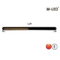 LED Lightbar - M-Led - 33.1" - 84cm - Weiß/Amber - Positionslicht Rot - 1 Blinkmuster - Driving LED Lightbar - M-Led - 33.1" - 84cm - Weiß/Amber - Positionslicht Rot - 1 Blinkmuster - Driving