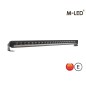 LED bar - M-Led - 33.1" - 84cm - Wit/Amber - Positielicht Rood - 1 flitspatroon - Driving LED bar - M-Led - 33.1" - 84cm - Wit/Amber - Positielicht Rood - 1 flitspatroon - Driving