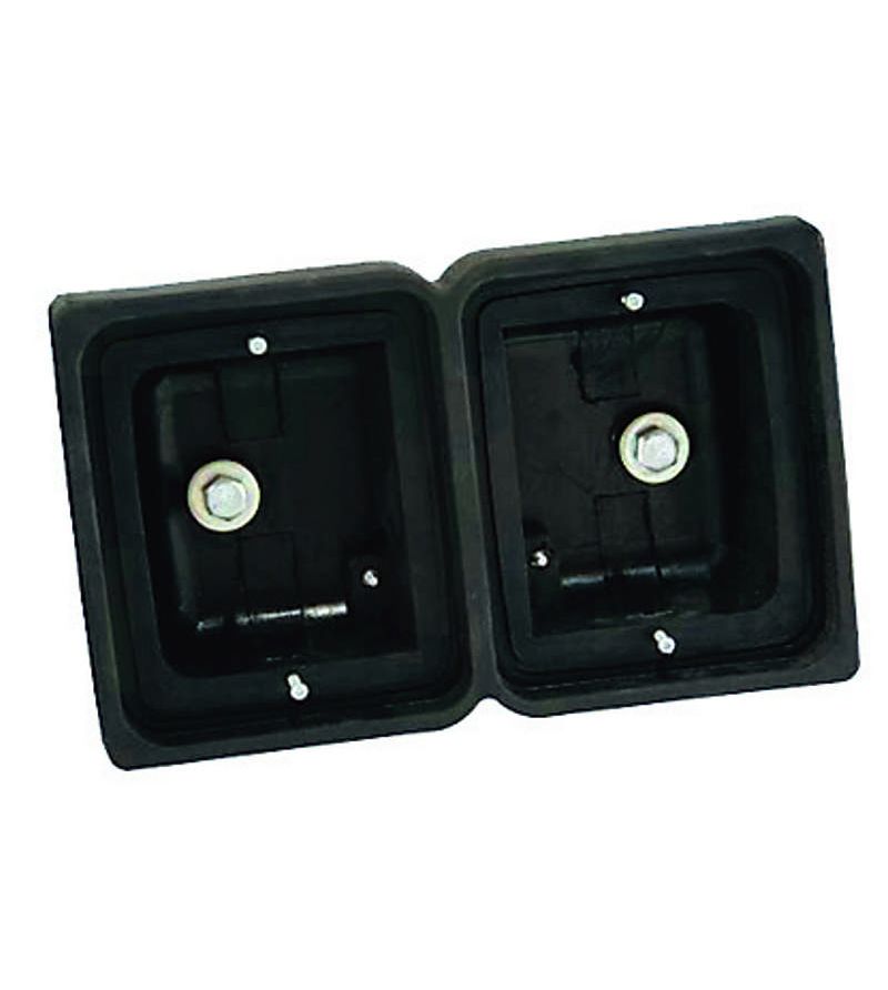Mounting - Strands - IZE LED Rear Light Frame Double - Rubber Mount Kit - 10.2" - 26cm Mounting - Strands - IZE LED Rear Light Frame Double - Rubber Mount Kit - 10.2" - 26cm